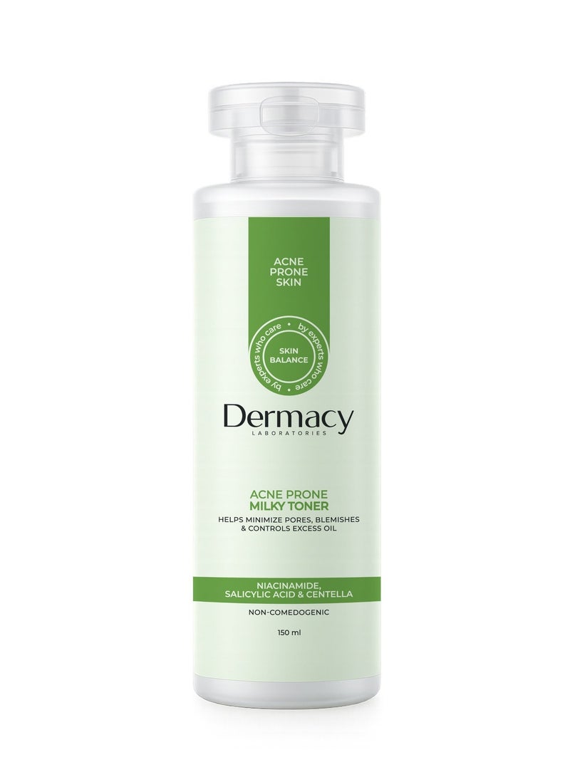 Dermacy LABORATORIES تونر حليبي للبشرة المعرضة لحب الشباب 150 مل