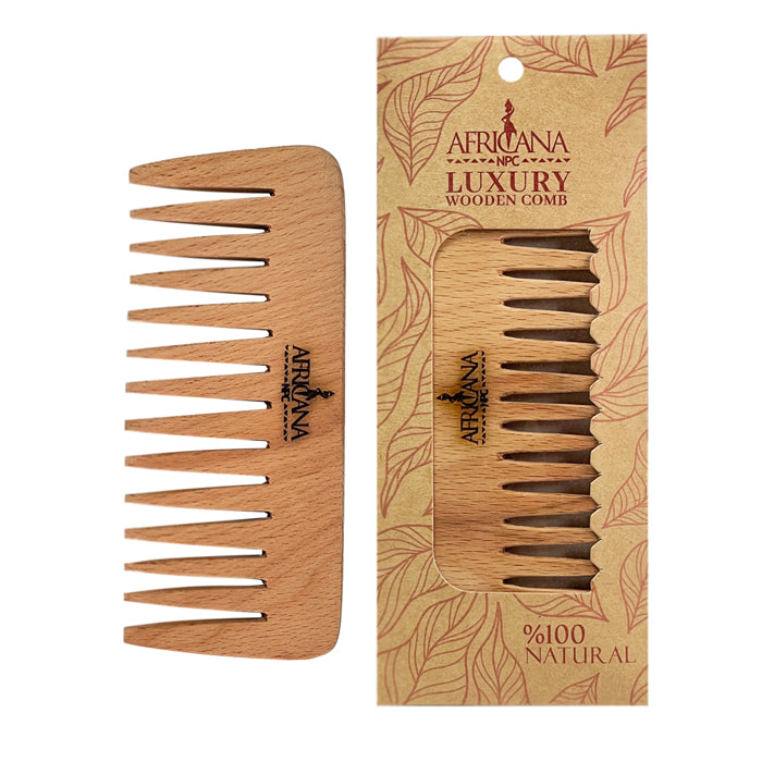africana luxury wooden comb