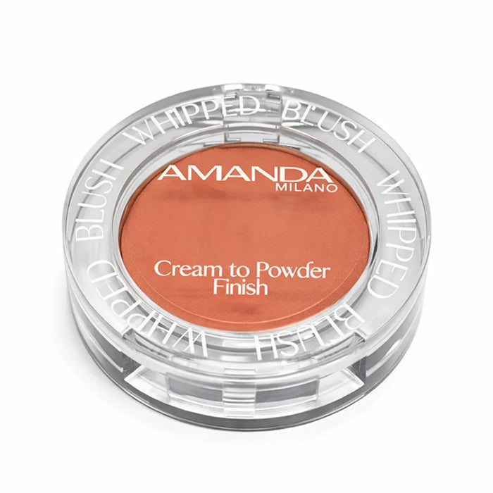 amanda cream to powder finish blush