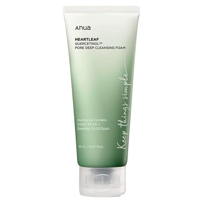 anua heartleaf pore deep cleansing foam 150ml