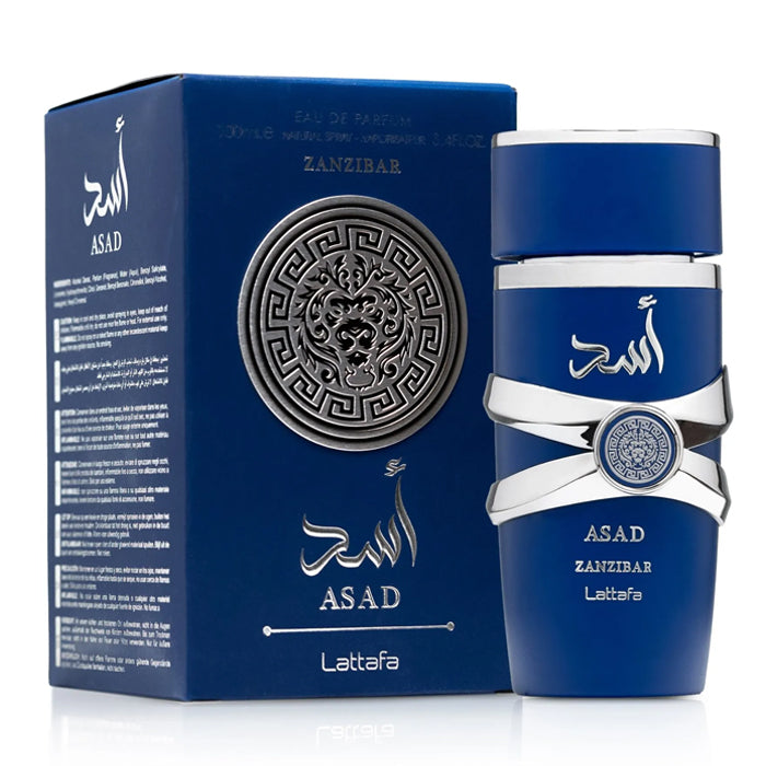 asad zanzibar blue edition perfume 100ml