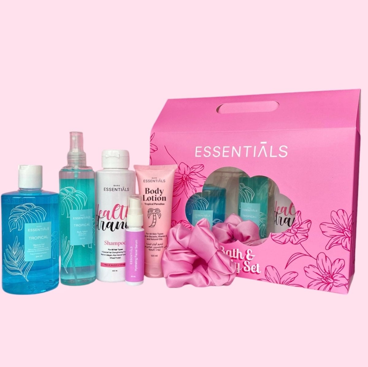 Bath and body set