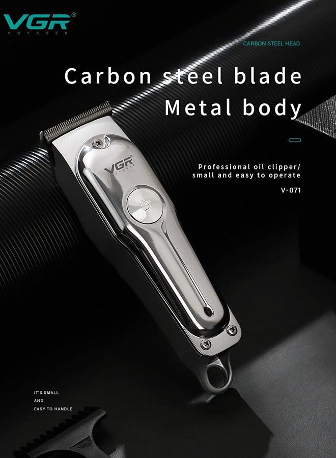 V-071 Electric Shave Machine For Men Silver