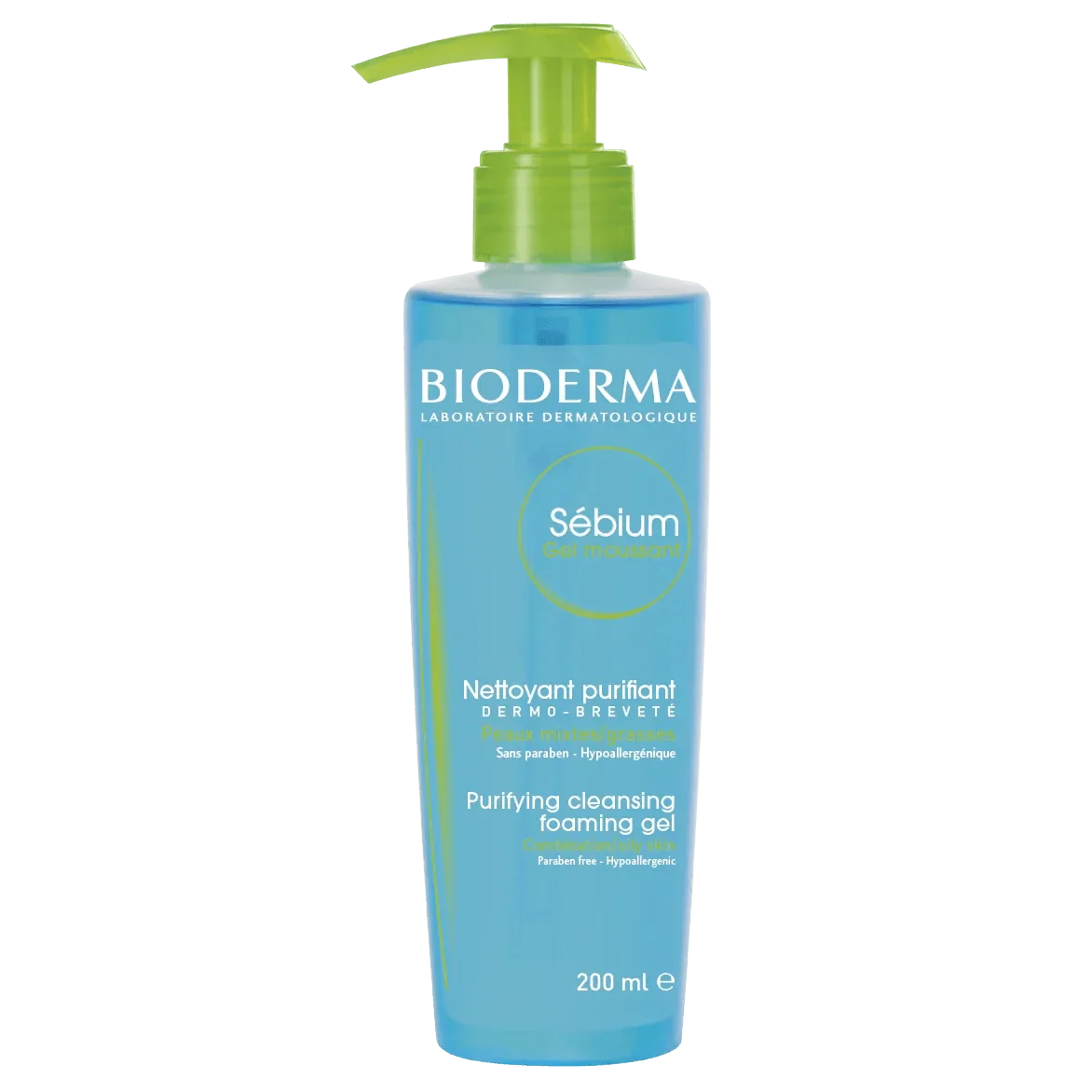 BIODERMA SEBIUM CLEANSING FOAMING GEL 200ML