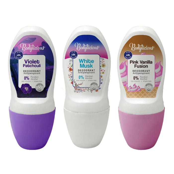 bodylicious deodrant roll on 50ml