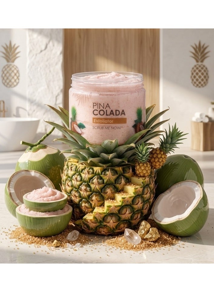 Raw African Pina Colada Exfoliator Body Scrub 200 Gm (Packaging may vary)