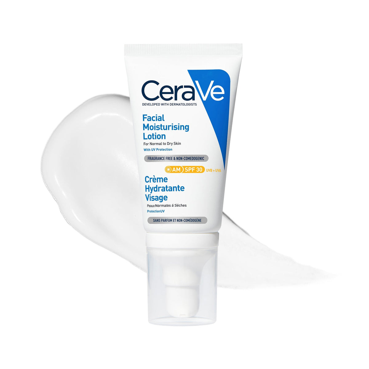 CeraVe AM Facial Moisturizing Lotion SPF25 with Hyaluronic Acid 52ml