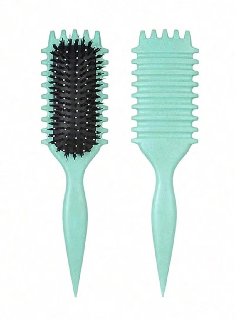 Curly Hair Styling Brush – Detangling & Defining Curls ( Color May Vary )