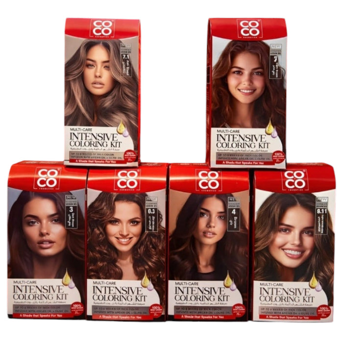 coco intensive coloring kit