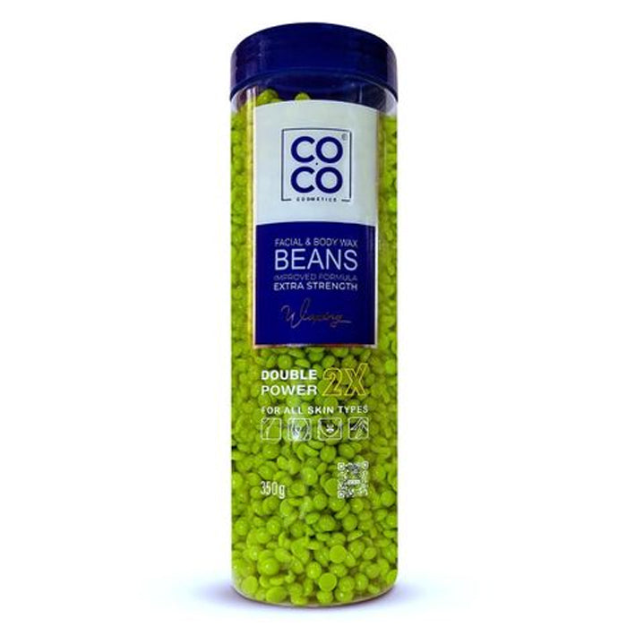 cocowax facial wax beans 350g
