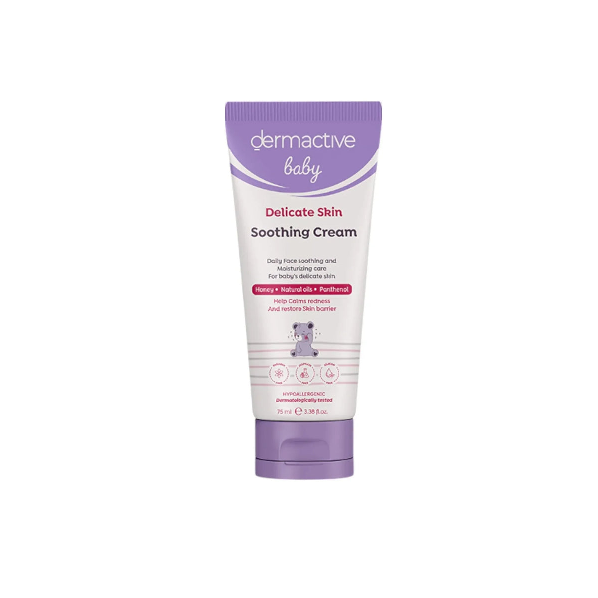 dermactive baby delicate skin face soothing cream 75 ml