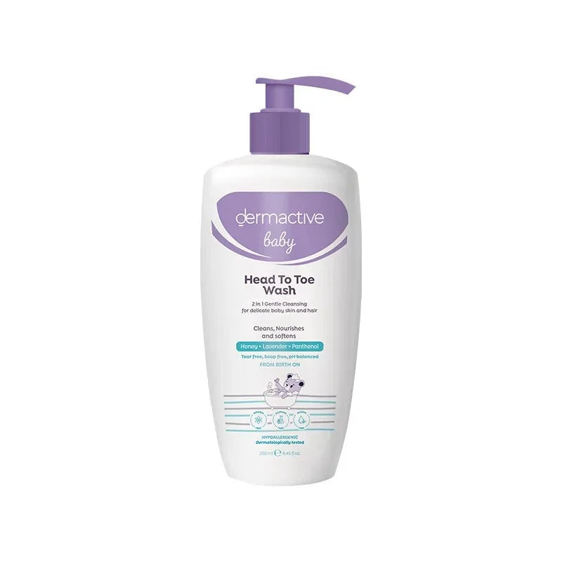dermactive baby Head to toe wash 250ml