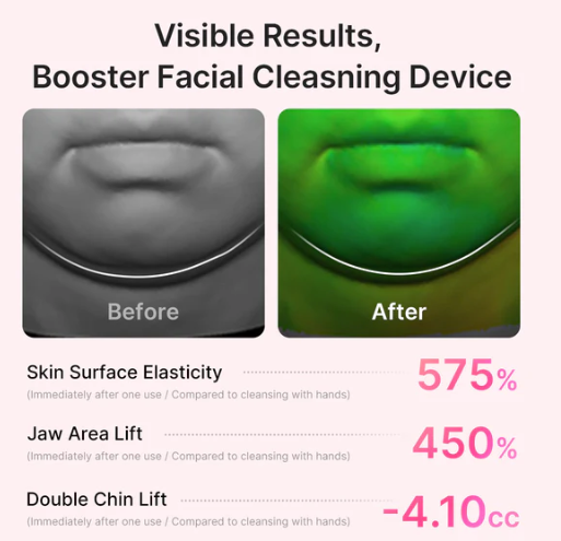 رأس جهاز تنظيف الوجه Medicube AGE-R Booster