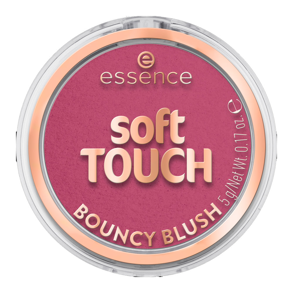 essence soft touch bouncy blush 4g electric peony