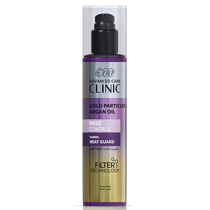 eva gold argan frizz control heat guard 200ml