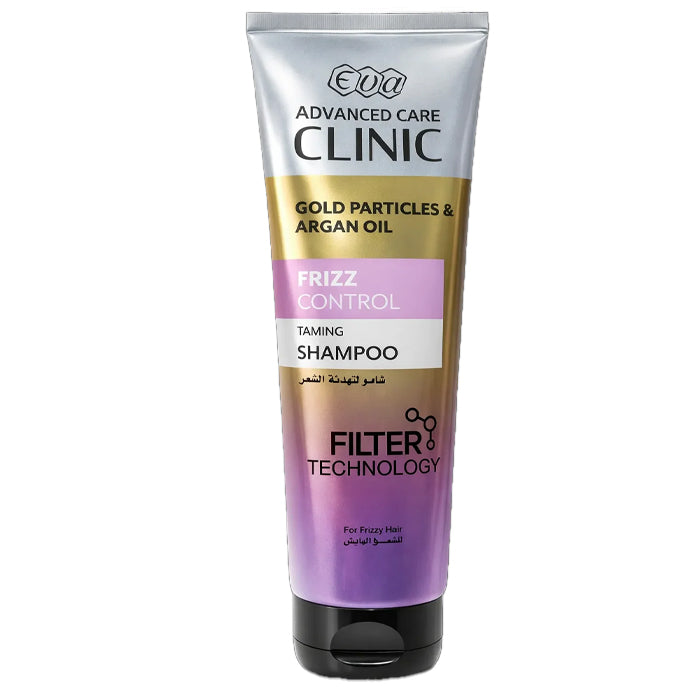 eva gold argan frizz control shampoo 230ml