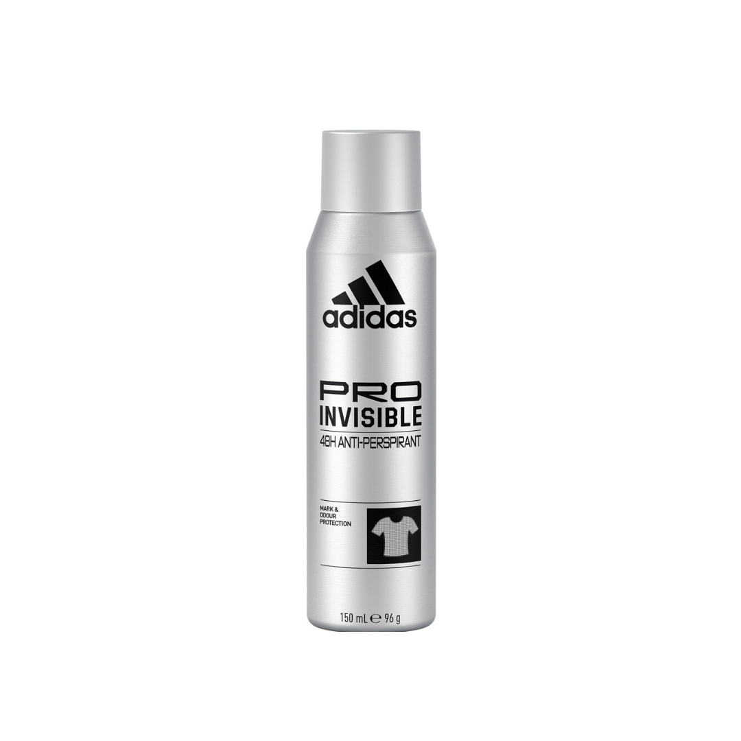 Adidas Pro Invisible Deodorant Spray for Men 150ml