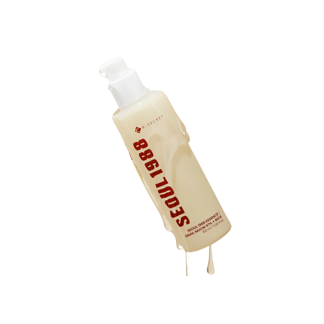 K-secret Seoul 1988 Essence Snail Mucin 97%+ Rice 100ml