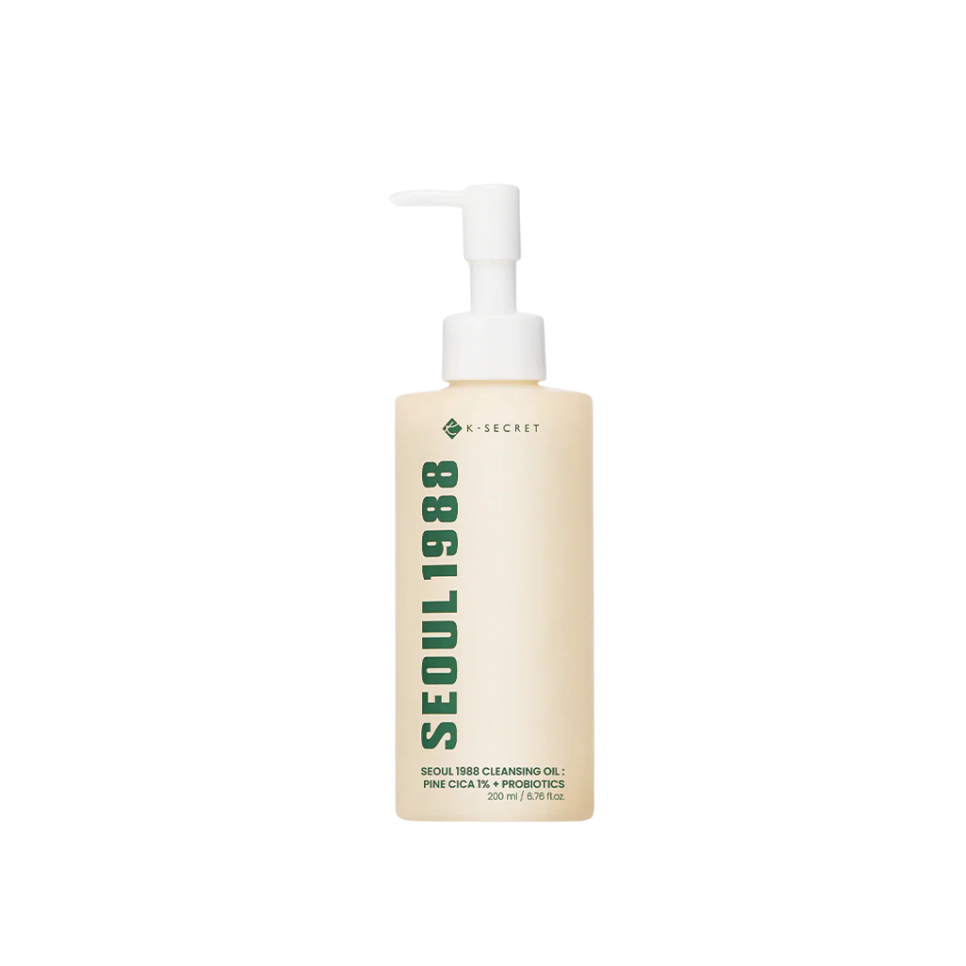K-secret Seoul 1988 Cleansing Oil Pine Cica 1% + Probiotics 200ml