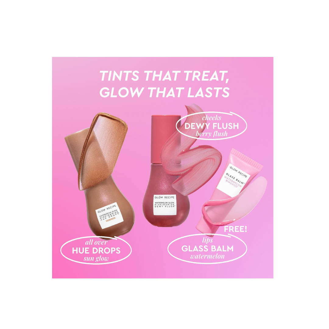 مجموعة Glow Recipe: أفضل ألوان Glow Hues