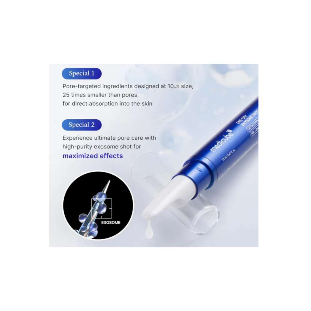 Medicube One Day Exosome Shot Pore Ampoule 25000
