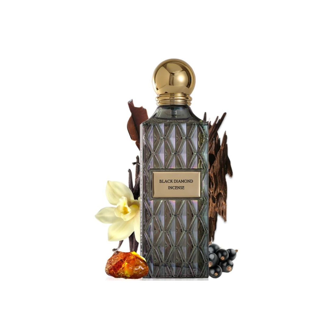 إبراهيم القرشي بلاك دايموند بخور ماء عطر للجنسين