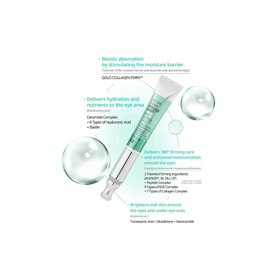 VT Cosmetics PDRN Reedle Shot Eye Lifter