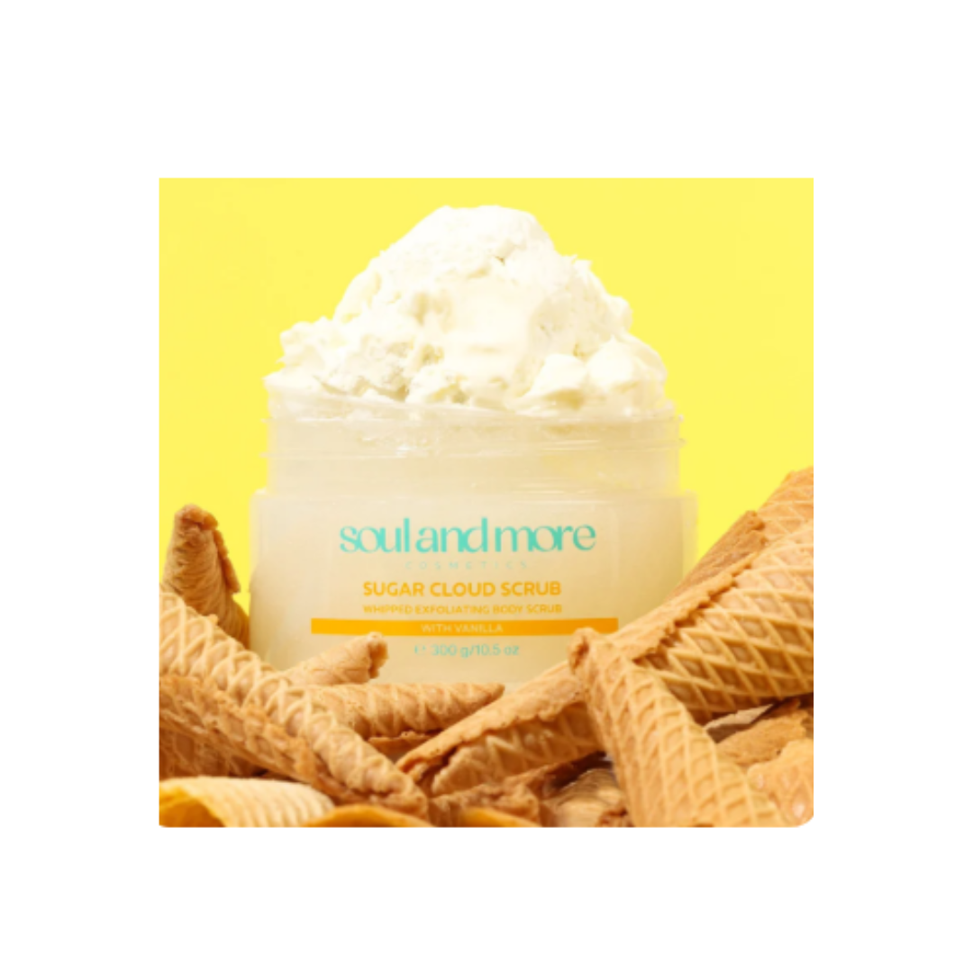 Soul and More Vanilla Sugar Cloud Body Scrub