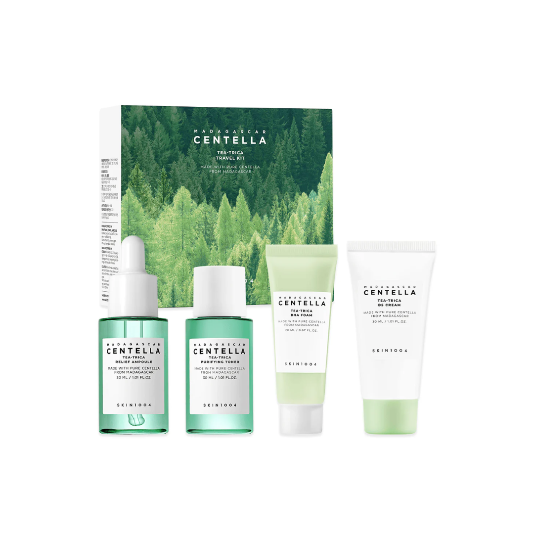 Skin1004 Madagascar Centella Tea-Trica Travel Kit