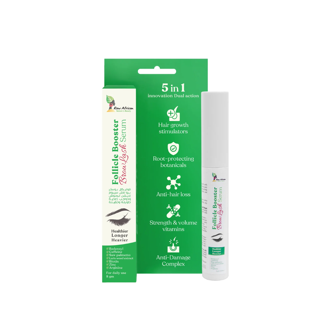 Raw African Follicle Booster Browlash Serum 8g