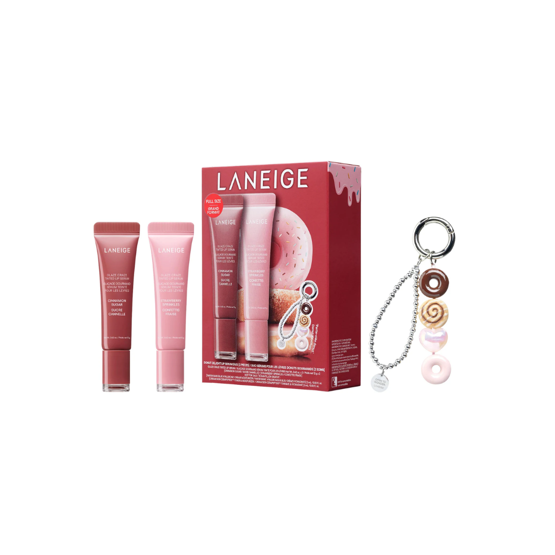 Laneige Glaze Craze Donut Delight Hydrating Tinted Lip Serum Duo