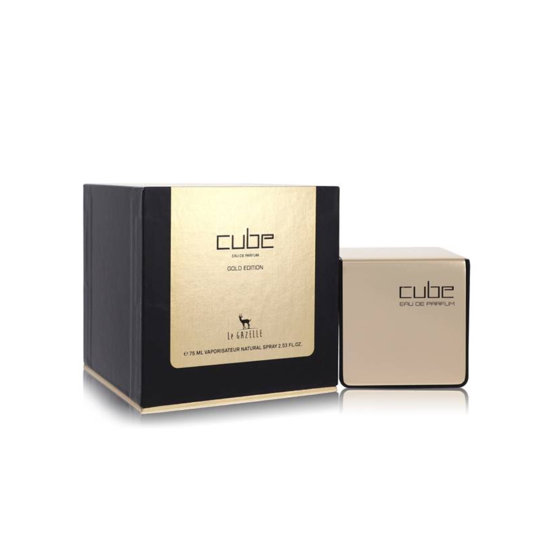 عطر لو جازيل كيوب جولد إيديشن أو دو بارفان للرجال 75 مل