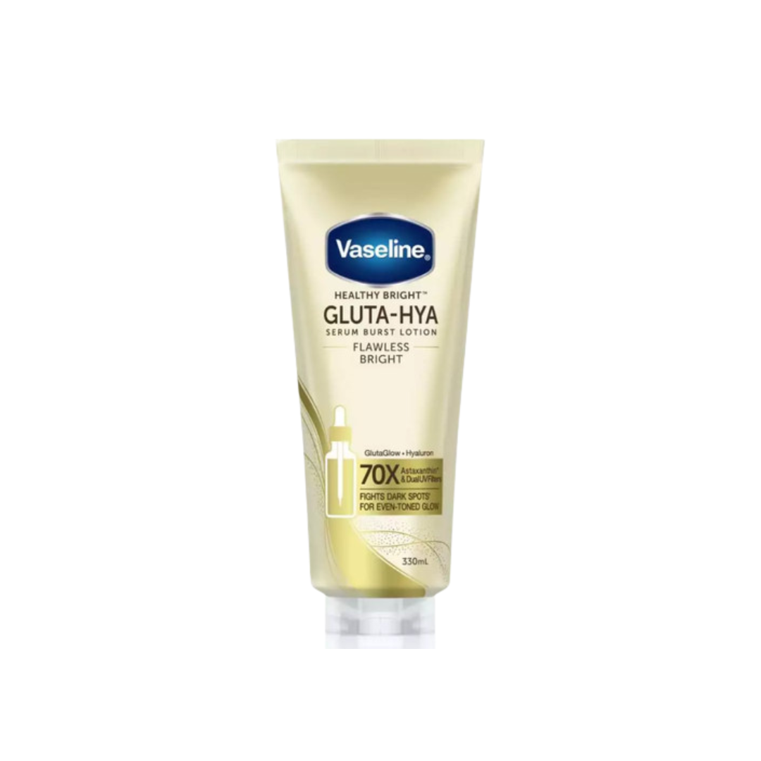 Vaseline Healthy Bright Gluta-Hya Serum Burst Lotion Flawless Bright