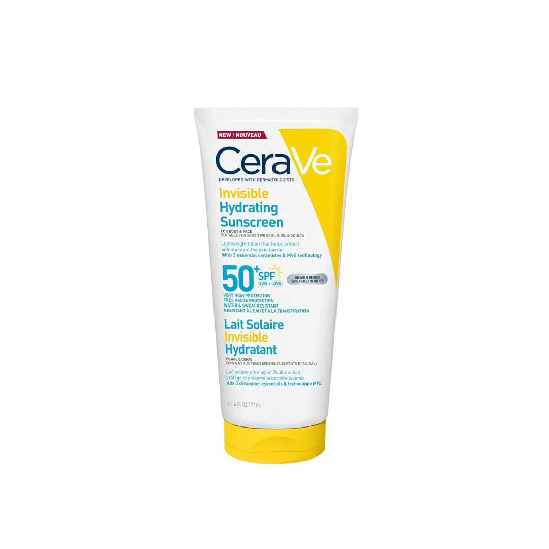 CeraVe Invisible Hydrating Sunscreen SPF 50+