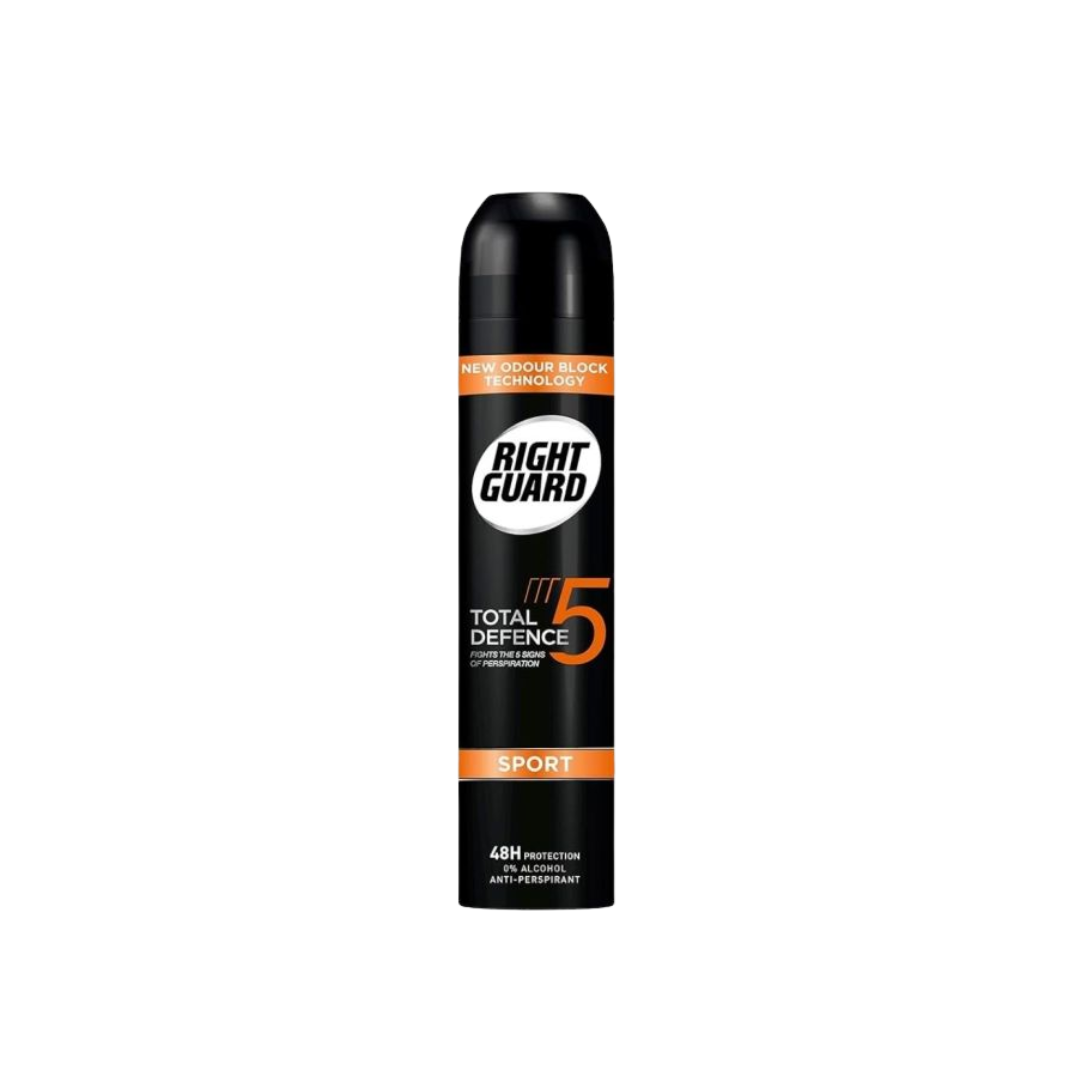 Right Guard Total Defence 5 Sport Anti-Perspirant Deodorant Spray for Men