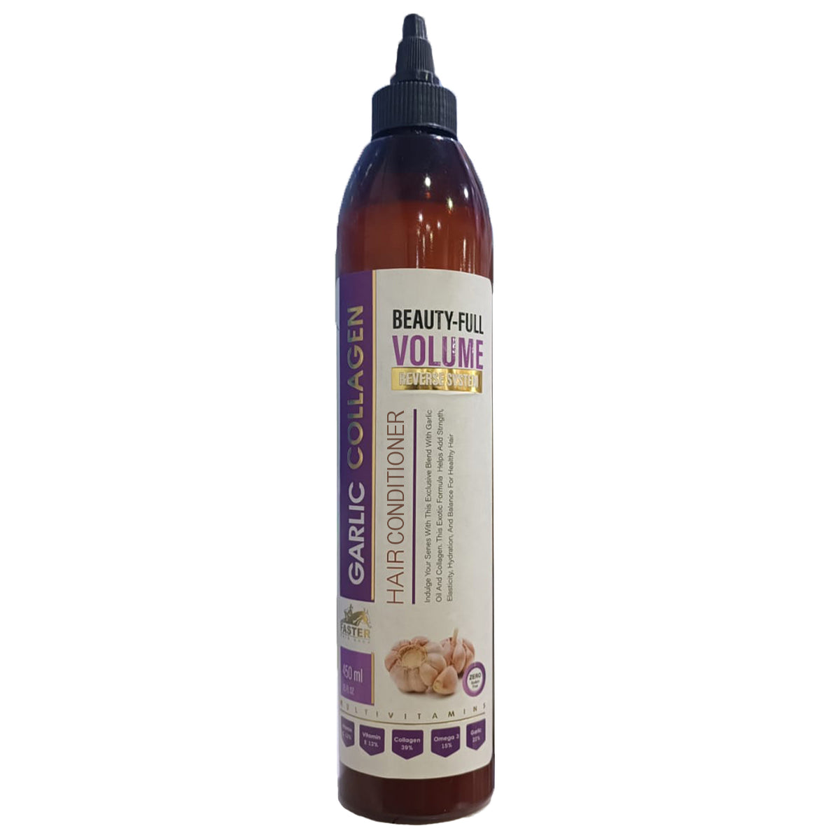 oilex oil garlic collagen hair conditioner 450ml
