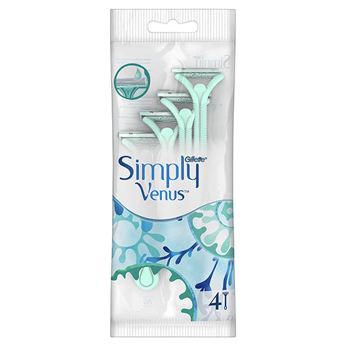 gillette venus simply 4pcs packet