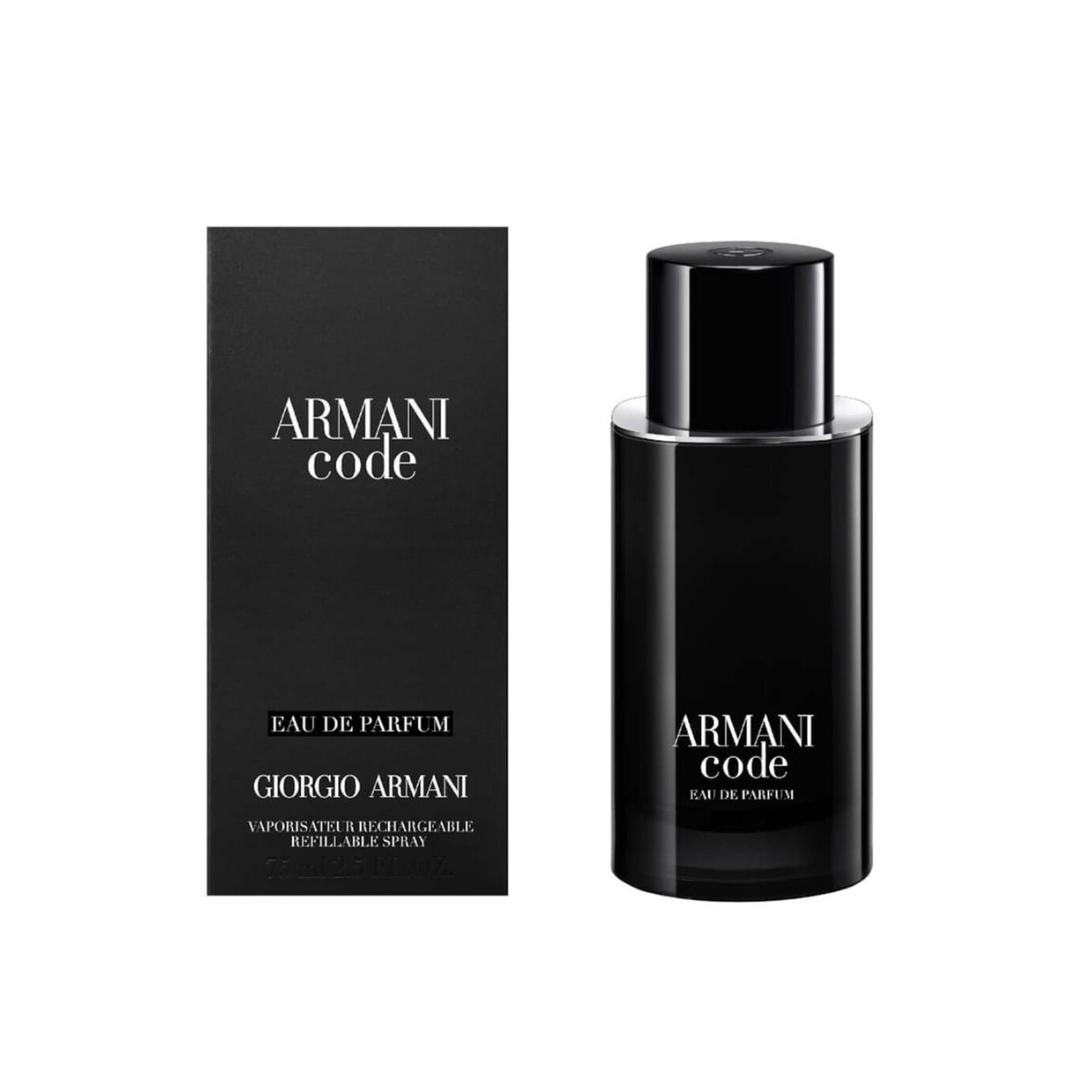 Giorgio Armani Armani Code ماء عطر للرجال - قابل لإعادة التعبئة
