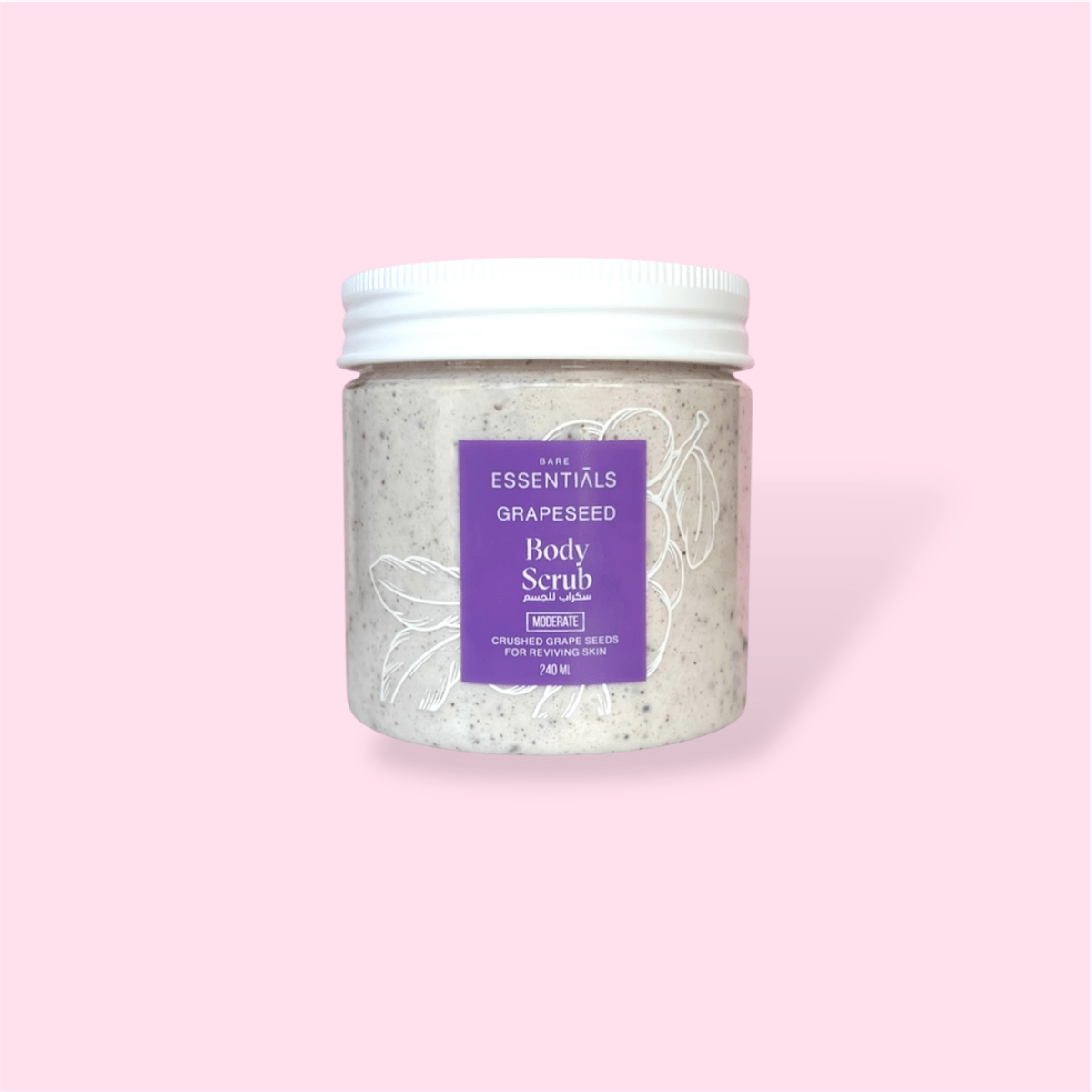 Grape Seed Cream Body Scrub