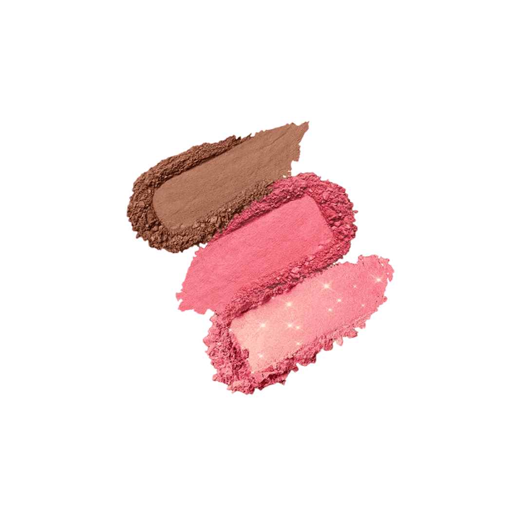 KIKO Milano Multi Finish Trio Blush & Bronzer Palette