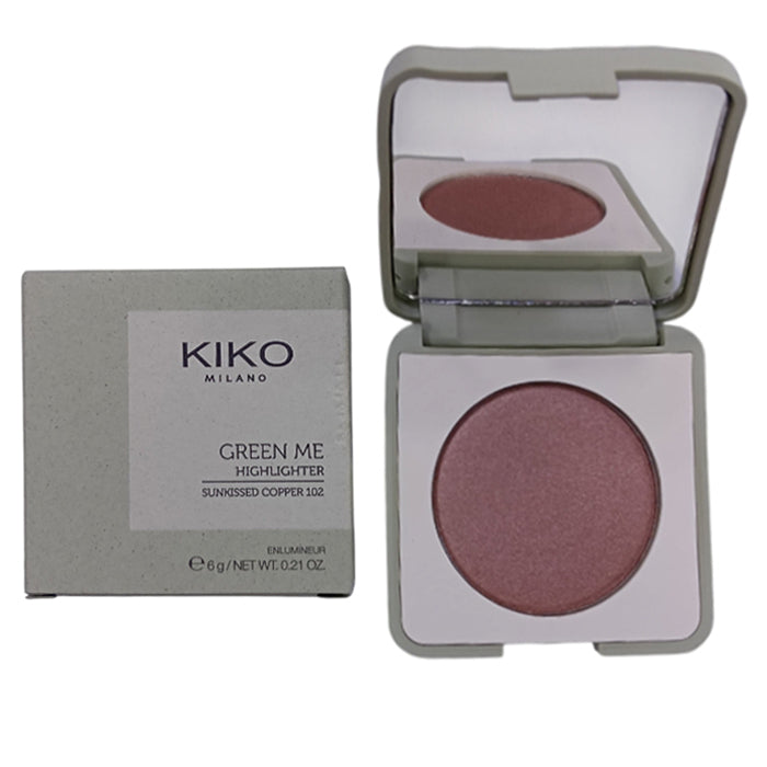 kiko green me highlighter 102 sunkissed copper