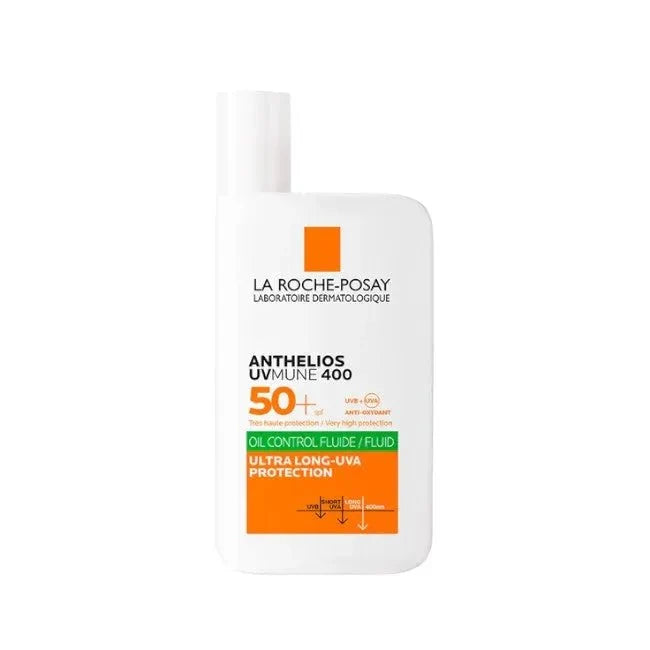 La Roche-Posay Anthelios Uvmune 400 Oil Control Invisible Fluid SPF50+ For Oily, Blemish-Prone Skin