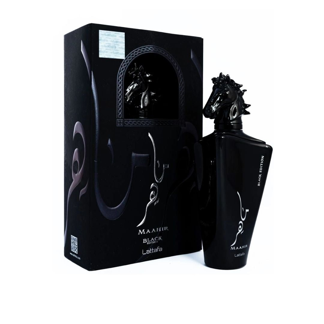 عطر لطافة ماهر بلاك ايديشن او دي بارفان 100 مل