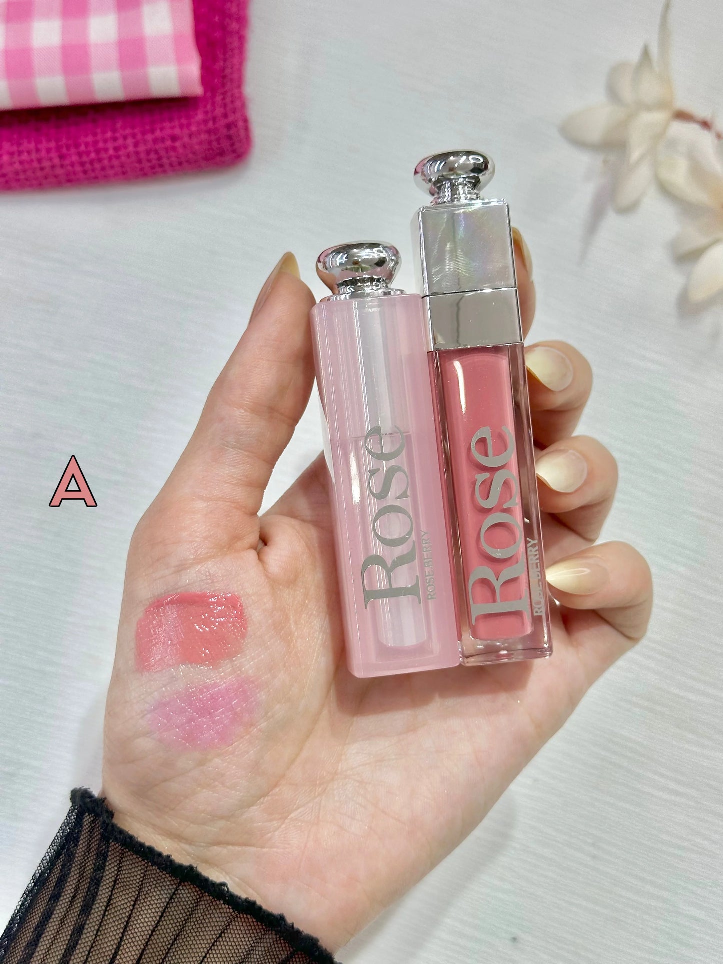 Set Lip Gloss + Balm بديل ديور