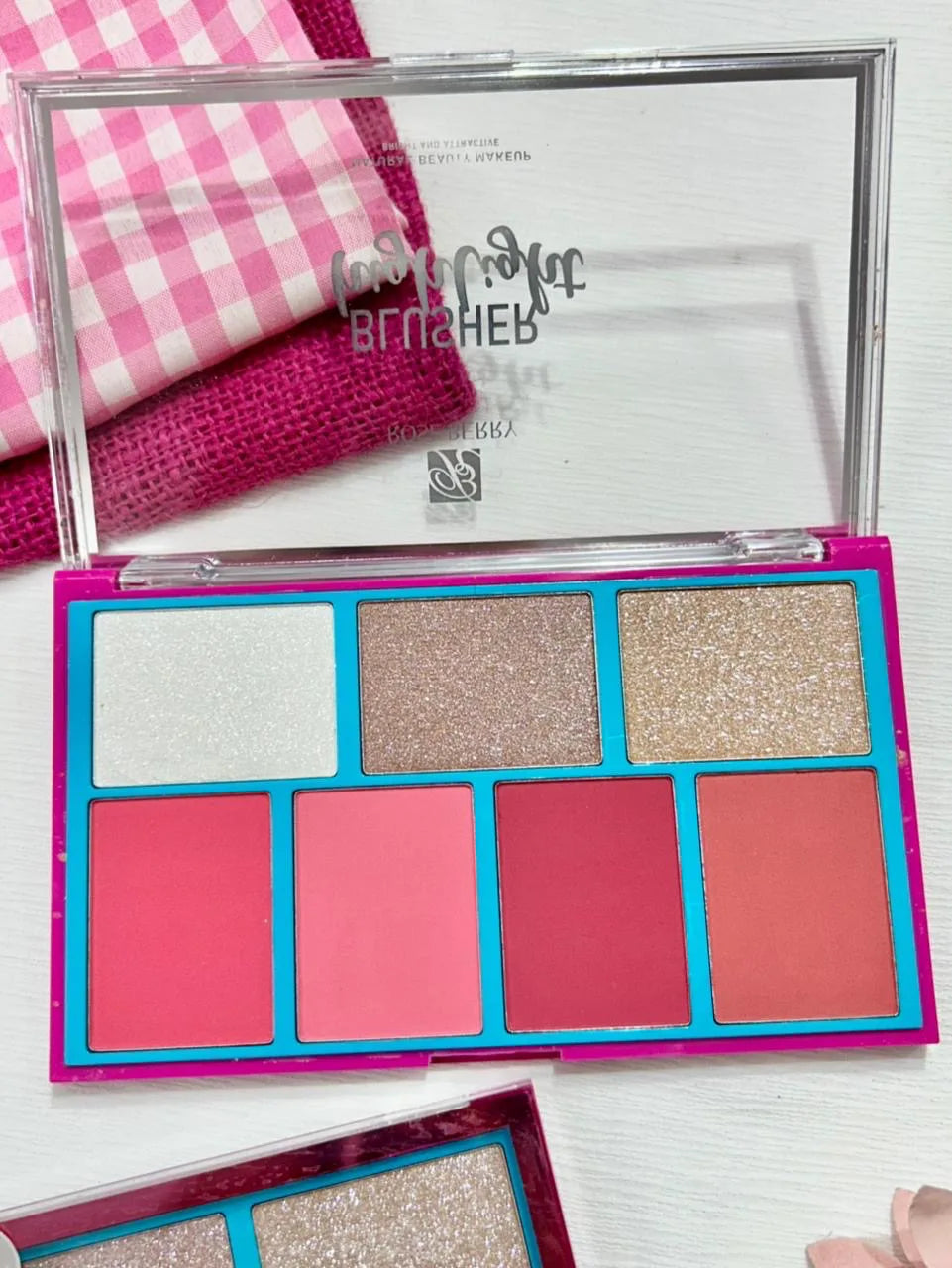 Rose Berry Blush & Highlighter Palette
