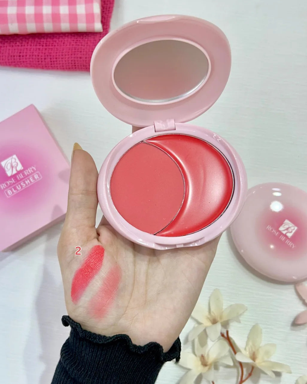 Double Rose Berry Blusher