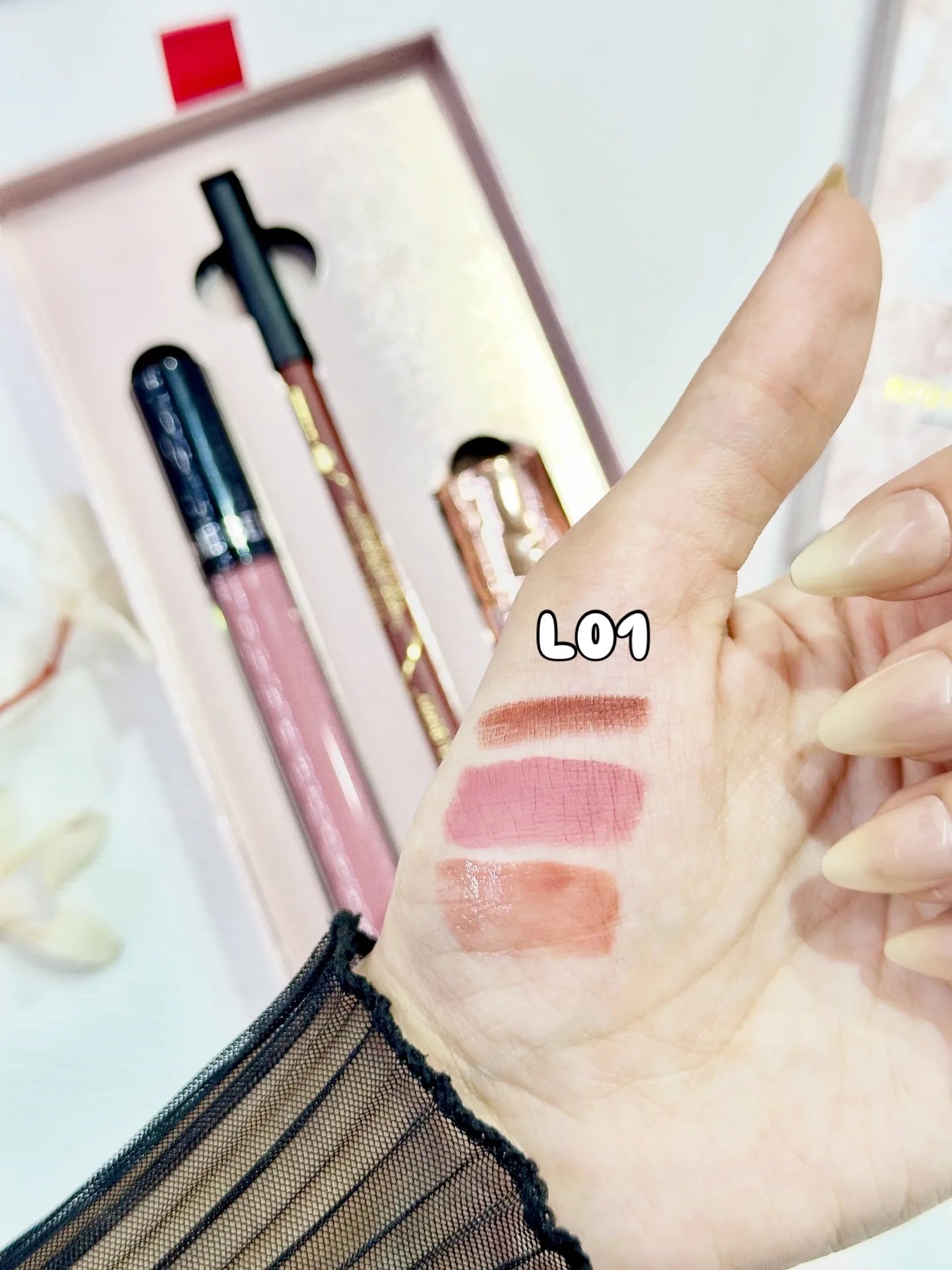 Box Lip Combo Rose Berry