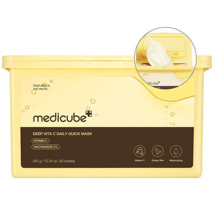 medicube deep vita c daily quick mask 350g