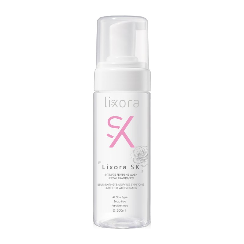 Lixora-sk intimate foaming wash
