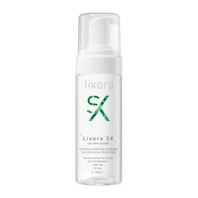 Lixora-sk foaming cleanser for oily skin